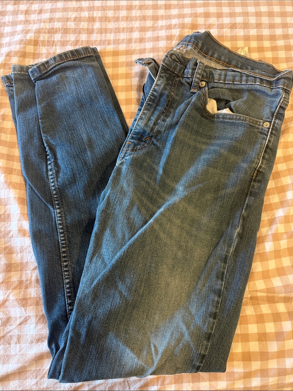 Levi's 511 Slim Straight Jeans in Blue Denim
